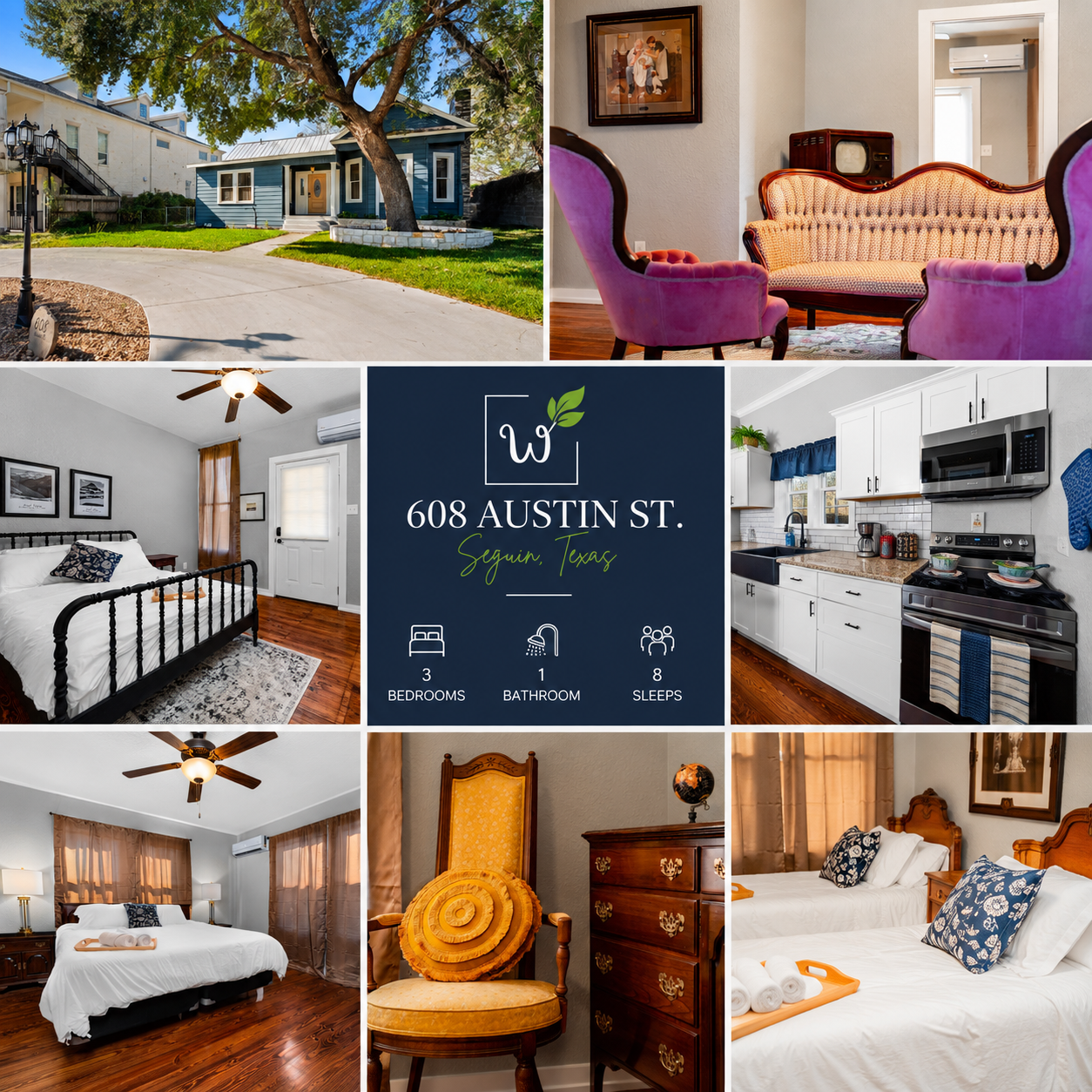 608 S Austin St collage